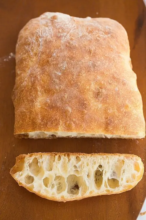 ciabatta kaloria per 100