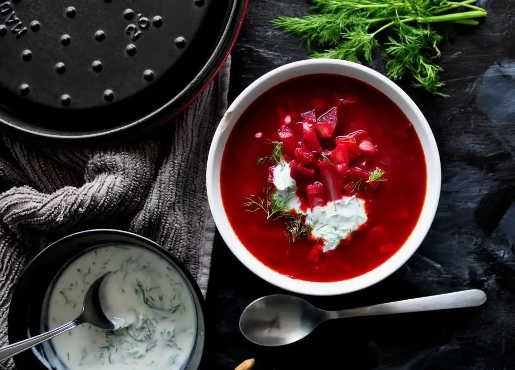 Klasikong recipe ng borscht