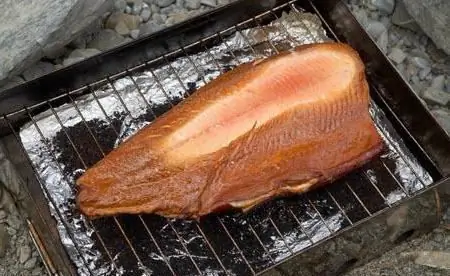 cold smoked pink salmon