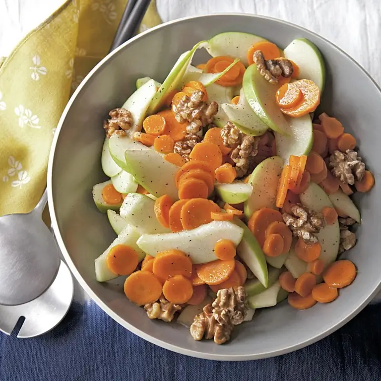 Salade de carottes et pommes