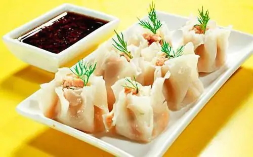 Gedze-opskrift. Gyoza dumplings, opskrift