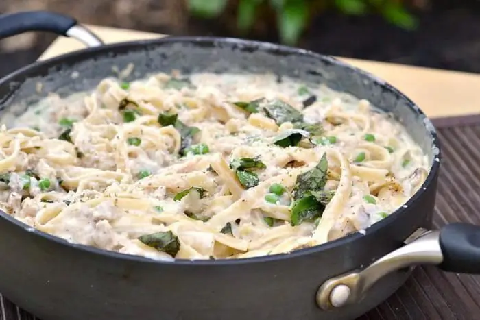 canned tuna pasta