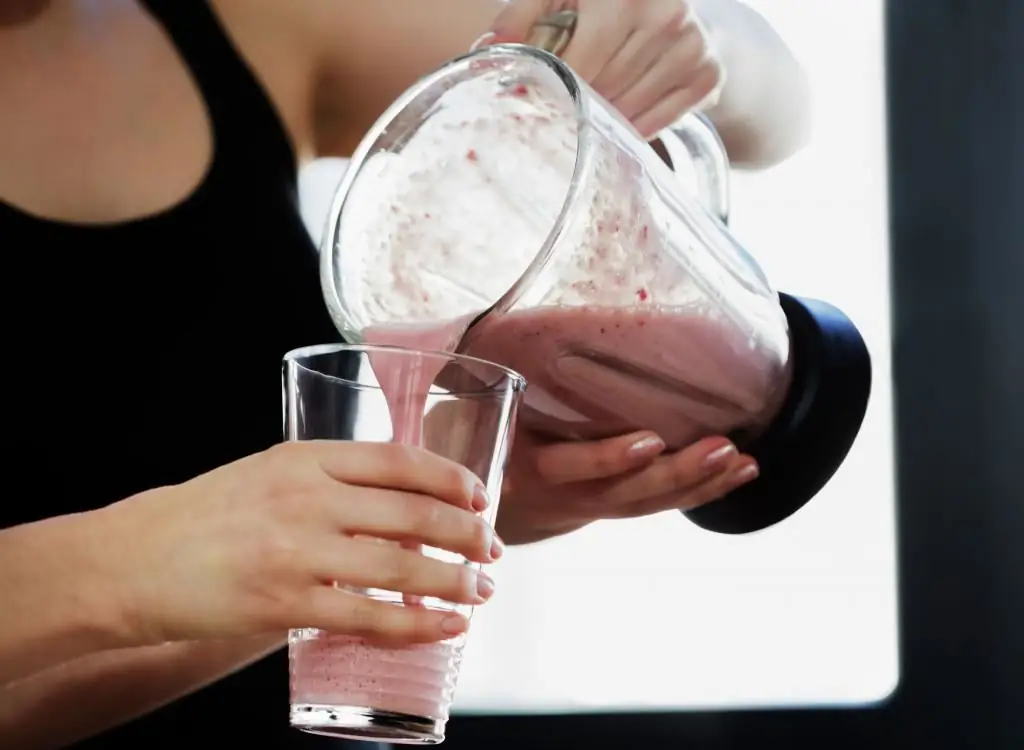 Receitas de shake de proteína