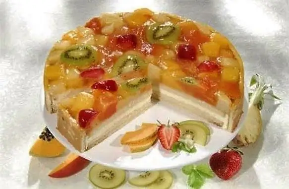 Gâteau à la crème sure et aux fruits : ingrédients, recette, conseils de cuisson