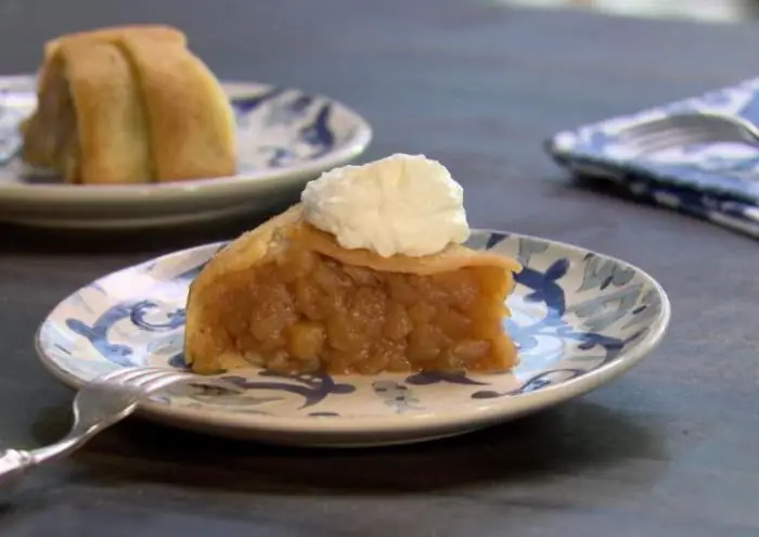 hoe je thuis heerlijke charlotte met appels en bananen kookt