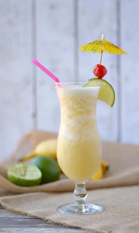 banan och glass cocktail