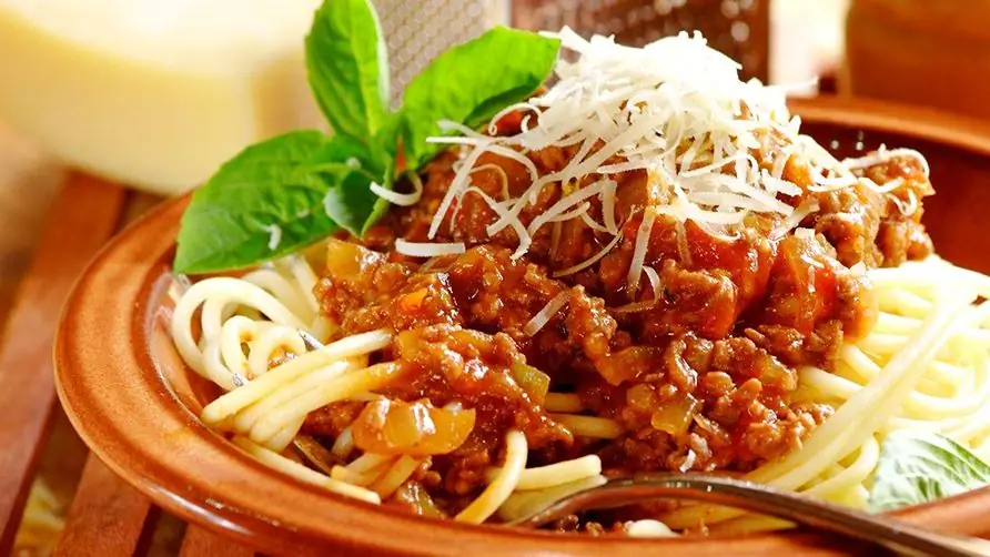 pasta bolognese