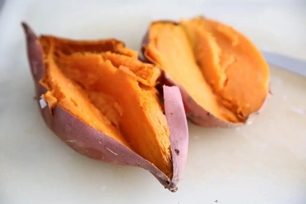 raw sweet potato