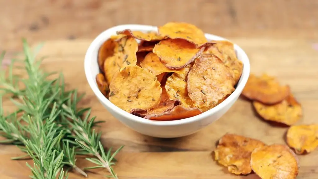 sweet potato chips