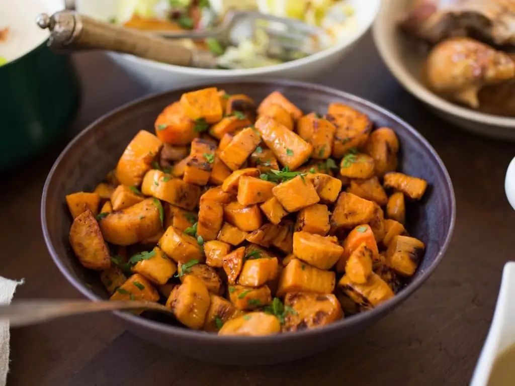 stewed sweet potato