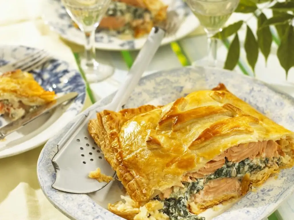 relleno de pastel de pescado