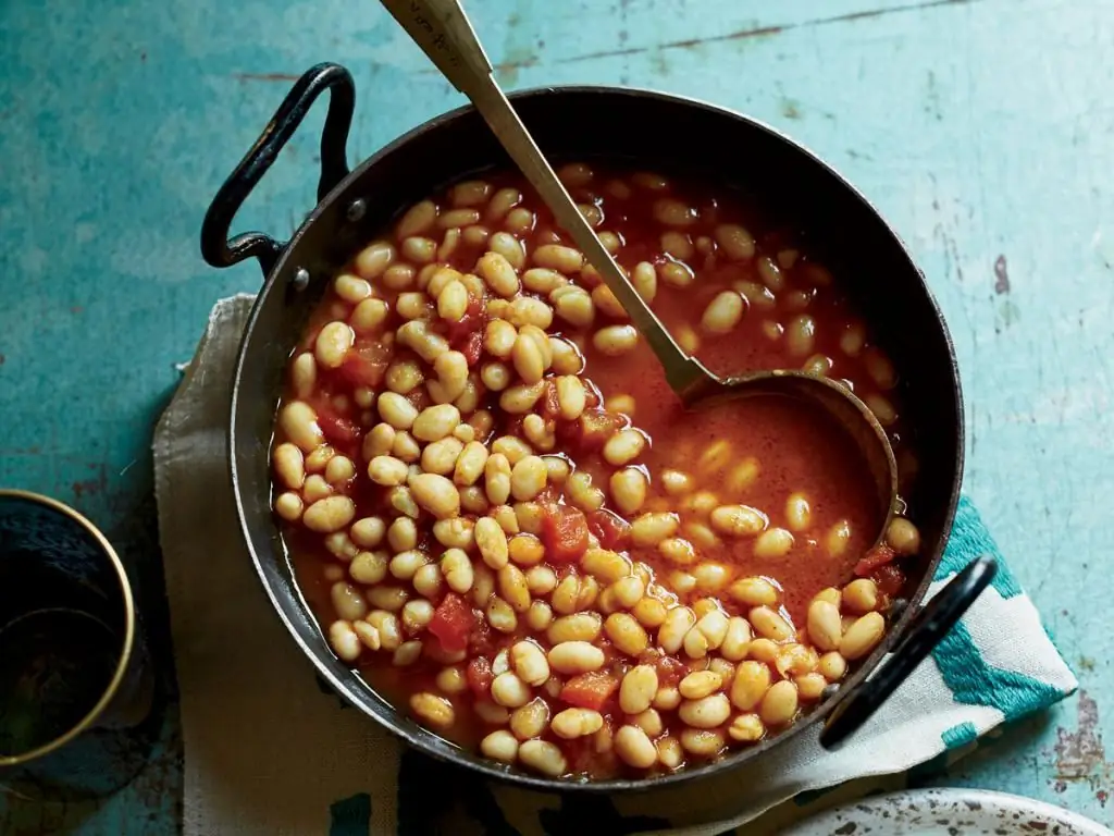 bean and tomato salad