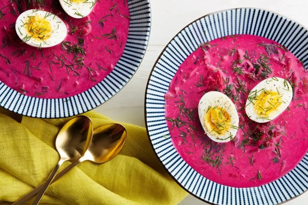 Nu voorbereiden op een hete zomer: de beste recepten voor koude bieten