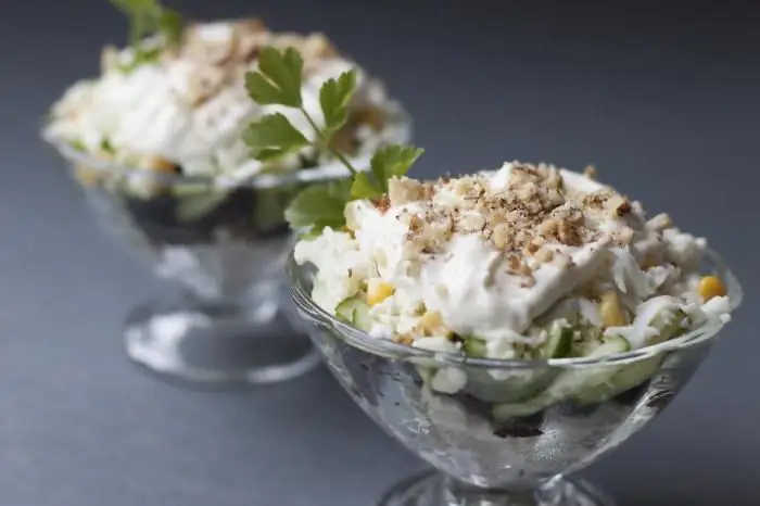 Salada "Gostosa". A receita perfeita para a mesa de Ano Novo