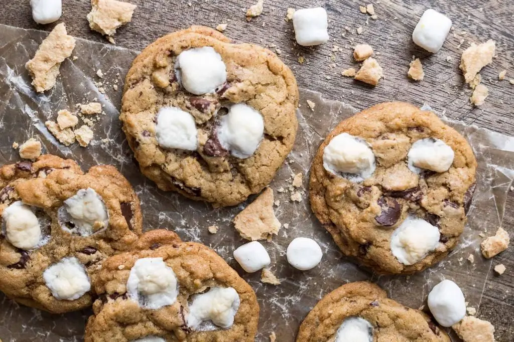 galletas con malvavisco