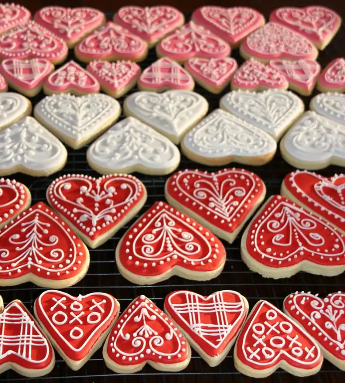 Gingerbread hearts