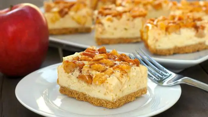 how to make apple cheesecake