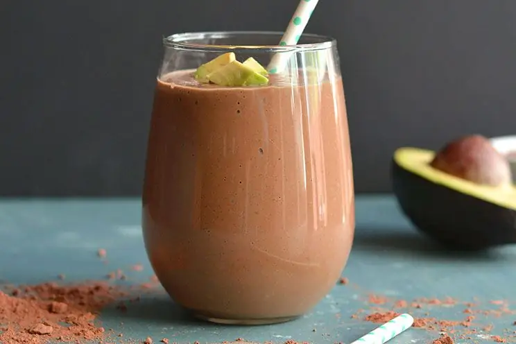 Chocolade milkshake