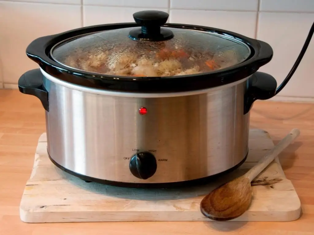 kook groenten in een slowcooker