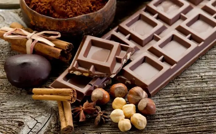 Gourmet sweets: Swiss chocolate