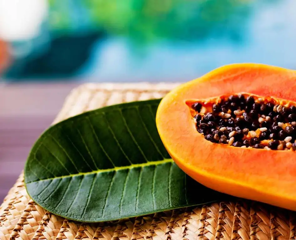 Papaya meyvəsinin faydaları