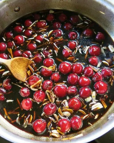 recette de sauce aux cerises avec photo