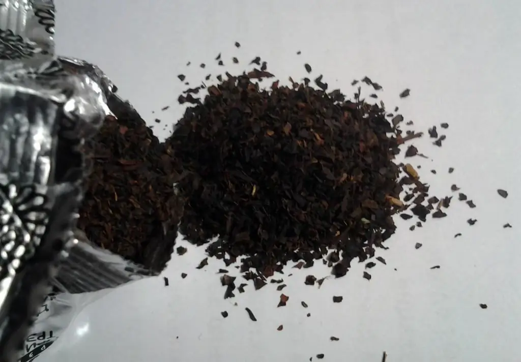 derrame de té