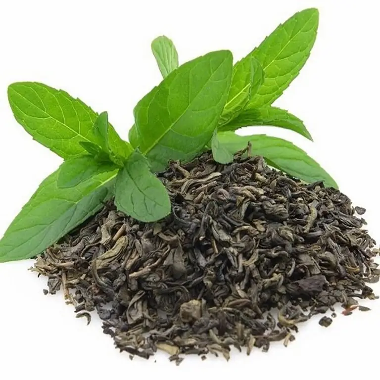 hojas de té verde