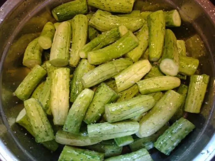 marinade for cucumbers per 1 liter