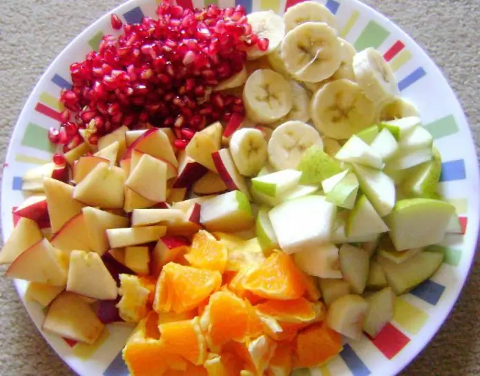 recettes de salade de fruits avec photos