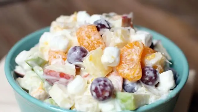 eenvoudige fruitsalade