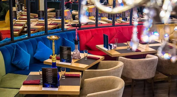 Bild "Marrakech" restaurang på "Kuznetsky Most"