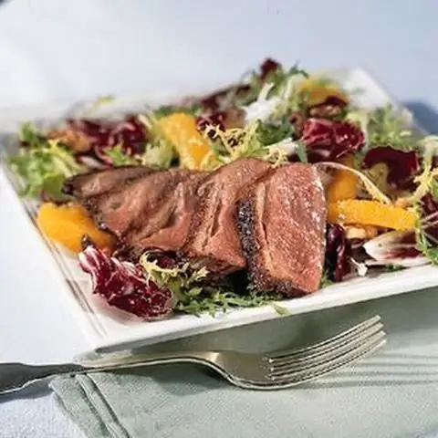 røkt andesalat