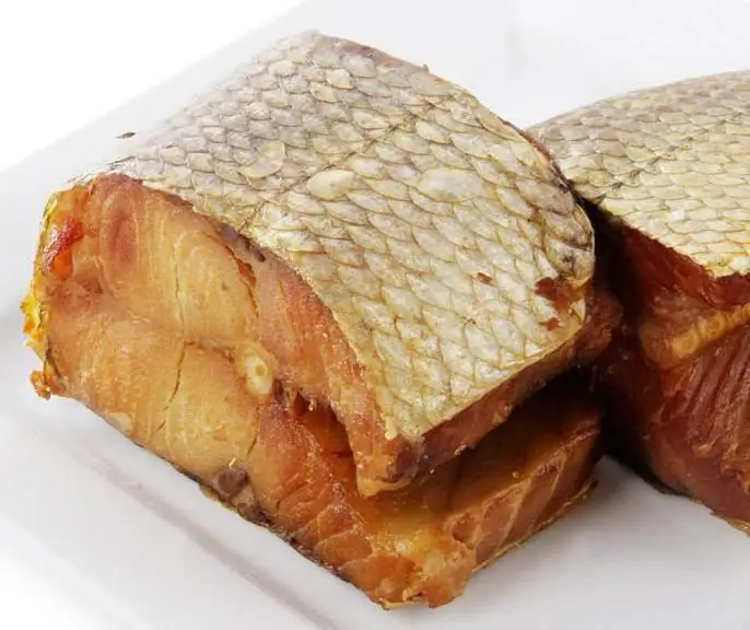 foto ikan salmon putih