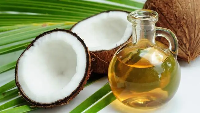 olio di cocco spremuto a freddo