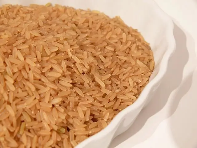 nutritional value of brown rice