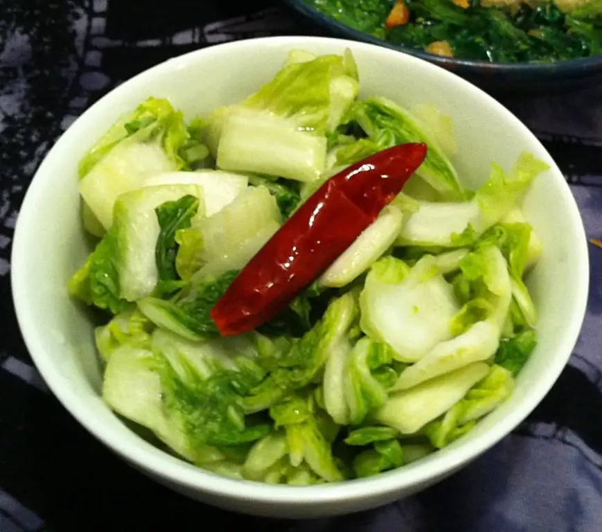 Salade de chou chinois