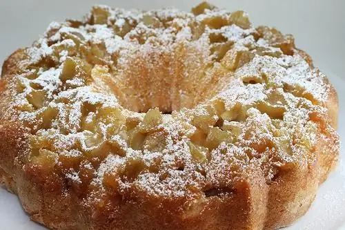 Apple cake - a simple and delicious fruit dessert