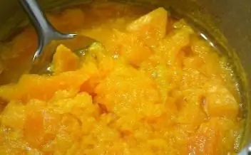 corn porridge with pumpkin recipe with photo