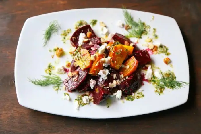 baked beetroot salad recipe