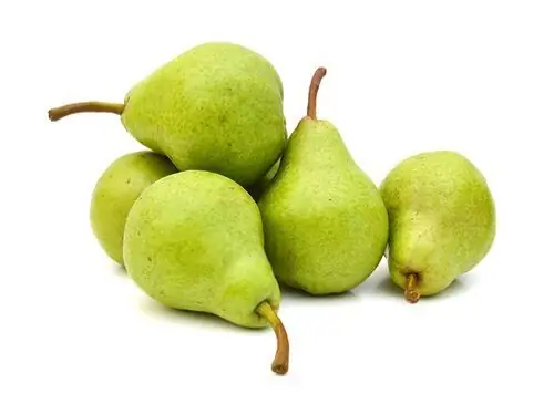 Pears nrog HB: cov khoom muaj txiaj ntsig, cuam tshuam rau tus menyuam los ntawm niam cov kua mis, cov txiaj ntsig, kev puas tsuaj thiab cov zaub mov muaj txiaj ntsig