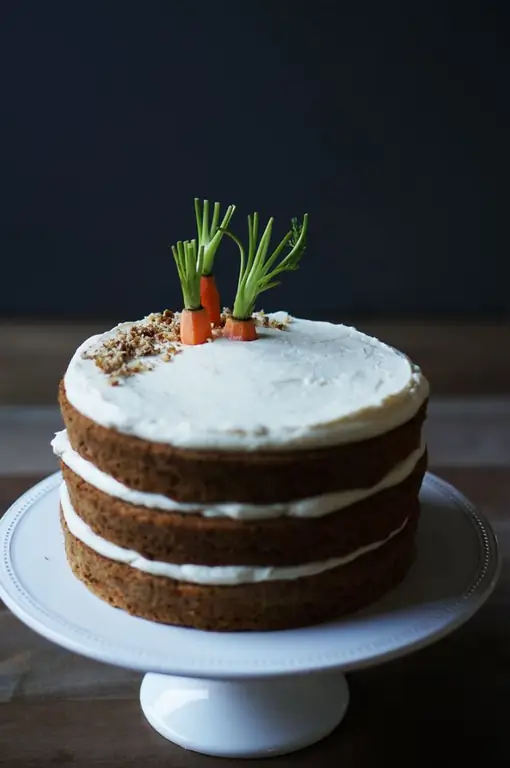 Tarta de zanahoria fácil y deliciosa