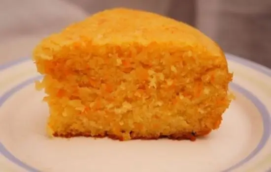 Pastel de zanahoria: receta paso a paso, funciones de cocina y reseñas