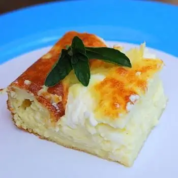 A simple recipe for cottage cheese casserole. Cooking options and ingredients for cottage cheese casserole