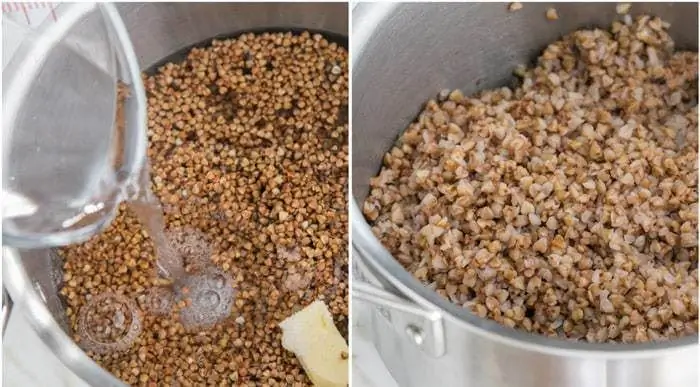 how to cook loose buckwheat on water