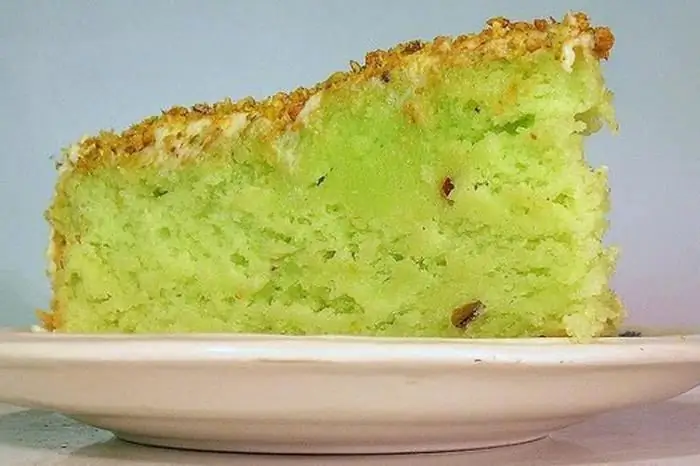 Pistachecake: kookfuncties, recept en recensies