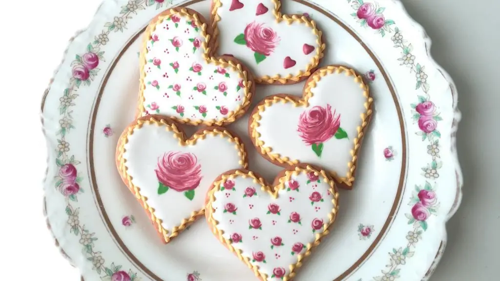 Biscotti decorati con glassa