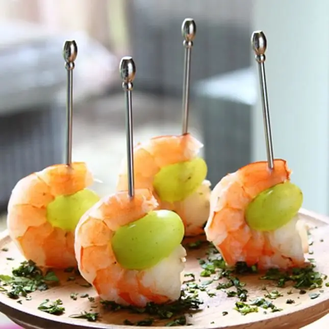 Apéritif aux crevettes : de nombreuses recettes délicieuses. Apéritifs en brochettes aux crevettes, apéritif aux crevettes en tartelettes