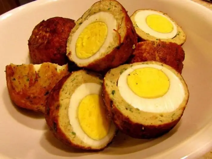 Cutlet with egg