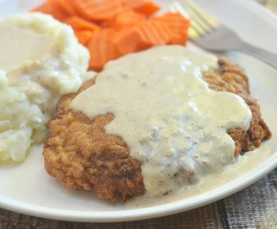 escalopes de poulet hachées avec sauce